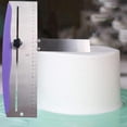 thumbnail image 4 of Stainless Steel Cake Scraper Decorating Tool With Adjustable Plastic Handle And Hanging Hole For Icing Frosting Cream Cheese 30 cm, 4 of 6
