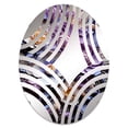 thumbnail image 2 of Designart "Vision of Enchantment" Orchids Baptist Fan Round Wall Mirror - Floral Oval Printed Decorative Mirror - Multiple Color Options, 2 of 5