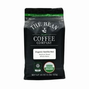 The Bean Organic Coffee Company Vanilla Nut, Medium Roast, Whole Bean Coffee, 16-Ounce Bag