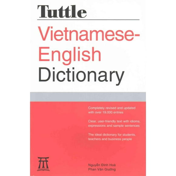 Tuttle Vietnamese-English Dictionary, Nguyen Dinh Hoa, Van Giuong Phan Paperback