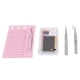 thumbnail image 2 of Paleta de extensión de pestañas, kit de paleta de extensiones de pestañas 3 en 1 pinzas de gran tamaño soporte de pegamento Kit de placa de extensión de pestañas acrílicas, 2 of 5