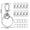 Rhodium 32mm, variant on 20/50Pcs Swivel Snap Hooks with Key Ring Metal Swivel Lobster Claw Clasps for DIY Keychain Bag Hang Jewelry Making Accessories