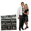 3 ft. 10 in. Small Hollywood Clapboard Standee