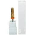 thumbnail image 3 of Nail Drill Bit, Nail Grinding Bit 5 In 1 Tungsten Steel Efficient Trim Nail Shapes Left Right Rotation With Plastic Protective Case For Nail Salon, 3 of 8