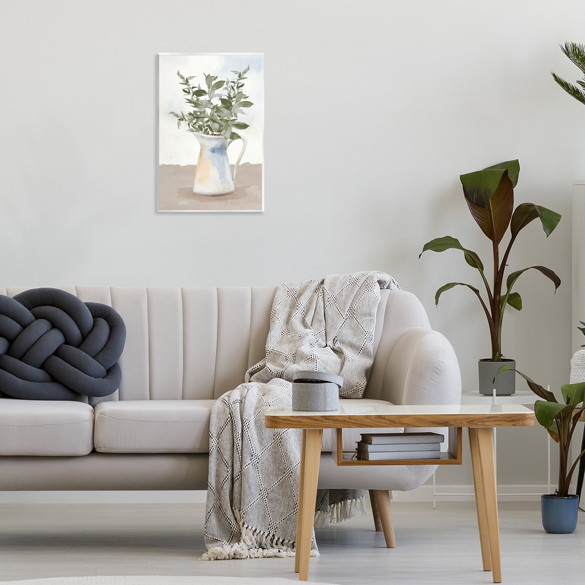 Stupell Industries Eucalyptus Botanicals Vase Wall Plaque Art, design by Lanie Loreth