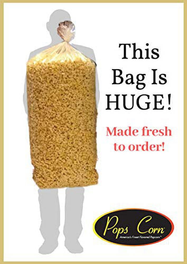 Gourmet Popcorn BULK/WHOLESALE-300 cups-90oz-Movie Theater Style! Party Bag. Free Sanitary Scooper! Pops Corn.