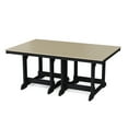 thumbnail image 2 of Wildridge Heritage 7-Piece 44"X72" Dining Set, Weathered Wood and Black - Outdoor Weather Resistant Recycled Plastic Furniture for Patio, 2 of 5