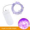 thumbnail image 2 of Cadena de luces LED con alambre de cobre, luces navideñas que funcionan con pilas, 2 of 8
