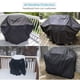thumbnail image 2 of Funda para Barbacoa Resistente a la Intemperie: Tela Oxford a Prueba de Polvo y Rayos UV, Lona Protectora para Barbacoa con botón a presión y Bolsa de Almacenamiento (145 x 61 x 117 cm), 2 of 4