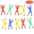 thumbnail image 2 of Vogacara 10pcs Sticky Climbing Man Good Elasticity Easy Children to Glass Educational Play Imagination Children's Toys Stimulate Novel Type3 NO3, 2 of 6