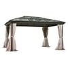 Gazebo Penguin Venus 12 Ft. x 16 Ft.-Finish:12 ft x 14 ft,Size:Brown