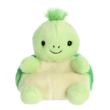 Aurora Adorable Palm Pals Tiny Turtle Stuffed Animal - Pocket-Sized Fun - On-The-Go Play - Green 5 Inches