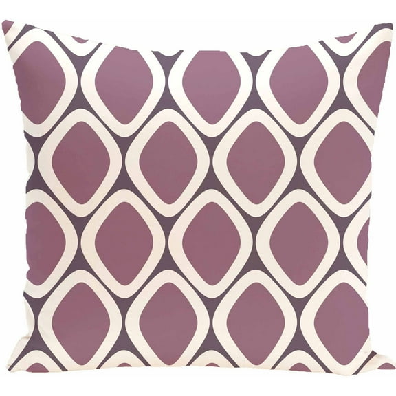 Simply Daisy Geometric Print Decorative Pillow, 16" x 16"