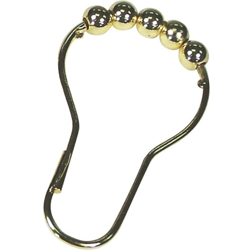 Elegant Home Decorative Shower Hooks, Brass
