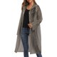 thumbnail image 3 of Chubasquero EVA impermeable Poncho de lluvia reutilizable Unisex hombres mujeres ropa de lluvia larga y transparente, 3 of 5