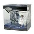 thumbnail image 2 of Decor Diamond wine Kiddush / kiddish Cup and Saucers Silver 5 oz: 5 Set/PK, 2 of 3