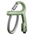 thumbnail image 1 of Entrenador de fuerza de agarre Resistencia ajustable Pinzas de mano antideslizantes para hombres Recuperación de lesiones de desarrollo muscular Electrónico - Verde, 1 of 10