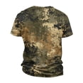 thumbnail image 4 of Dresfit Camo Shirts Men Crew Neck Short Sleeve Work Out Tops Camouflage Cotton Basic Tennis T Shirts Lightweight Relaxed Fit Tees Mint Green 4XL, 4 of 6