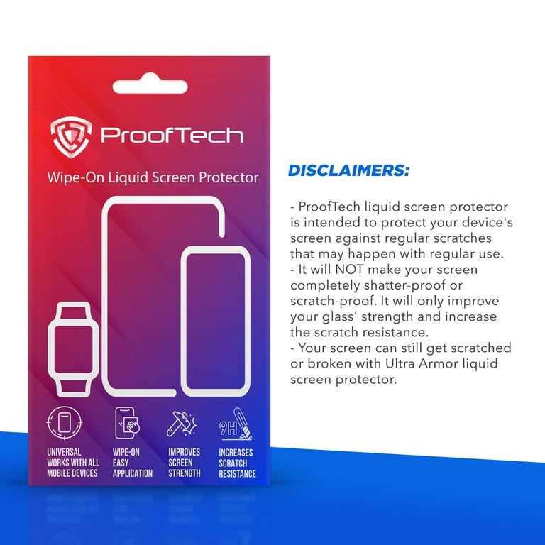 Liquid Screen My Screen Protector Cracked ProofTech Liquid Glass