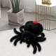 thumbnail image 1 of Muñeco de araña de peluche Hugo 25cm negro decoración del hogar, 1 of 10