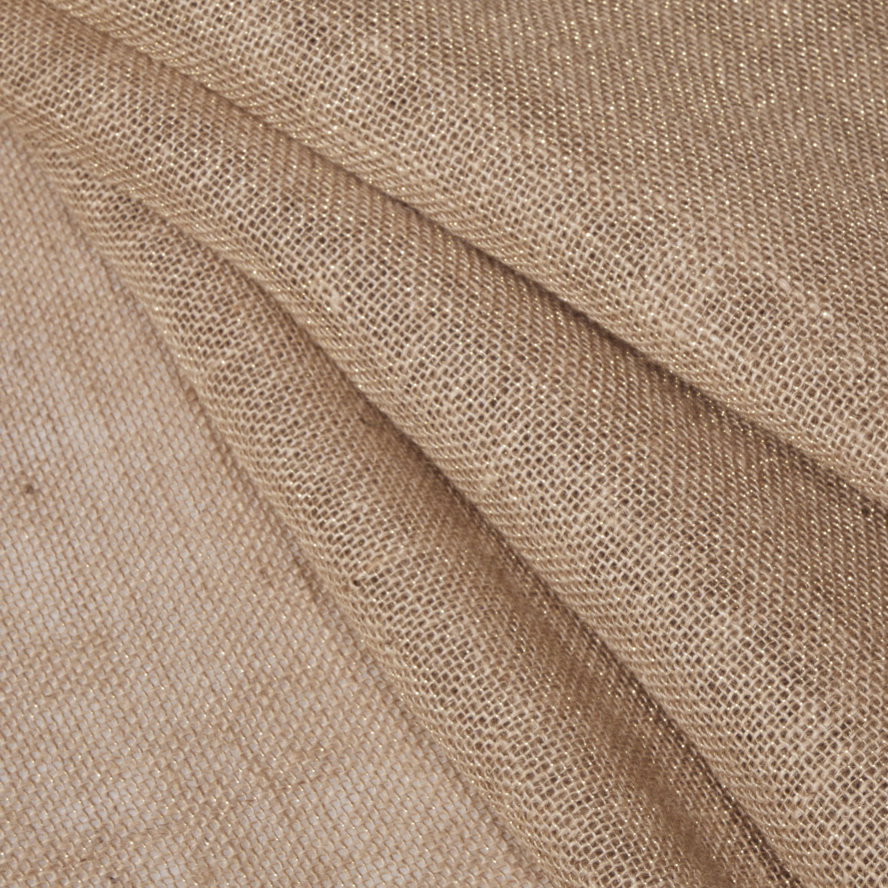 Allen Company Folded & Precut Jute Burlap with Gold