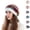 Blue, variant on Winter Warm Women's Hats Fashionable Gradient Color Knitted Hats Outdoor Cold-proof Head And Ear Protection Hats Blue Free Size