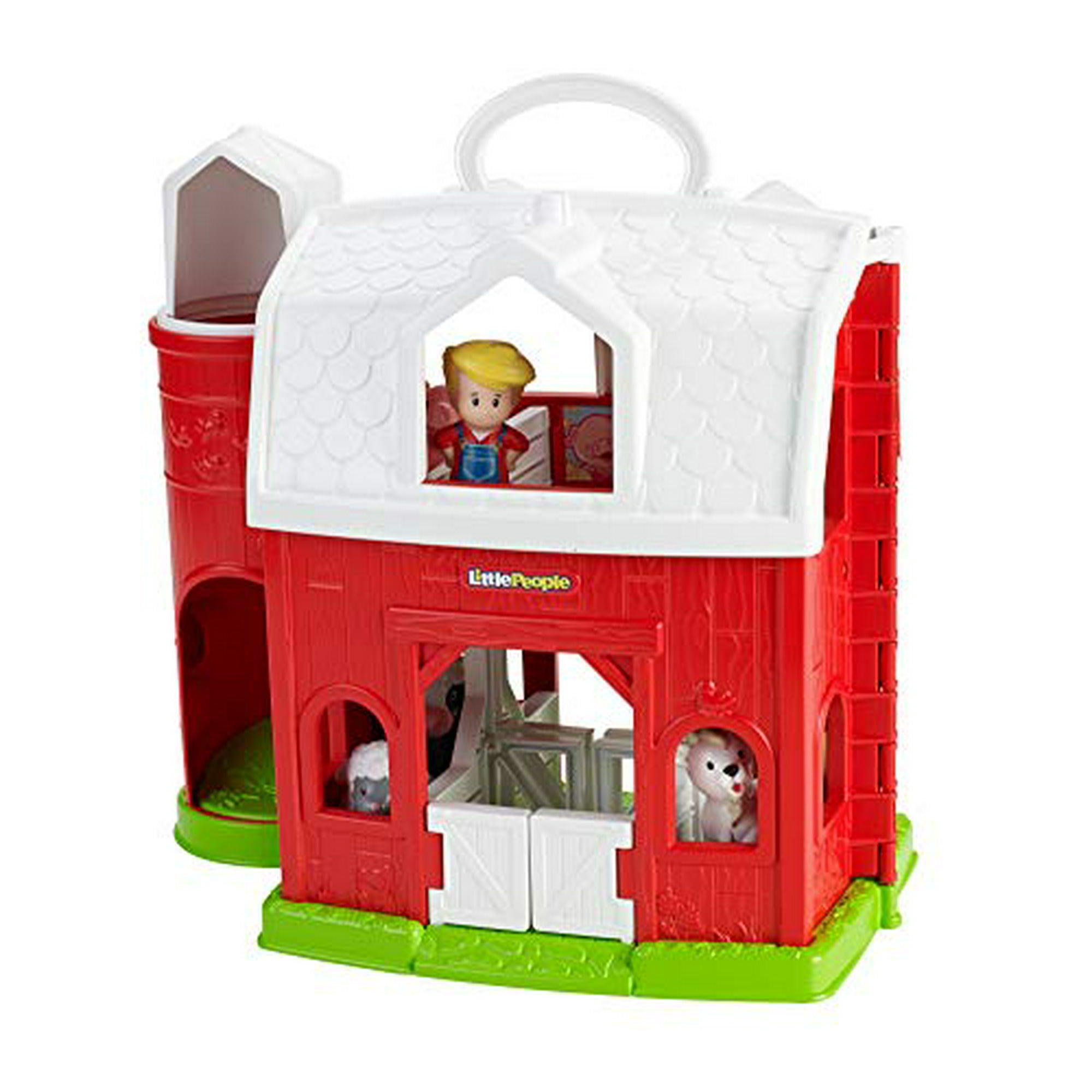 Fisher Price Little People Toddler Toy Animal Friends Farm Playset with Music Sounds and 7 Figures for Pretend Play Ages 1 Years Walmart