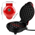 thumbnail image 5 of Mini Electric Waffle Maker and Egg Cake Oven with Non-Stick Molds, 5 of 5