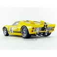 thumbnail image 4 of Shelby Collectibles SC417 1966 Ford GT-40 MK 2 Yellow No.8 1-18 Diecast Car Model, 4 of 7