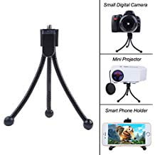 Universal Flexible Mini Portable Metal Tripod Stand Holder for Digital Camera Mini DV Projector Travel Accessory