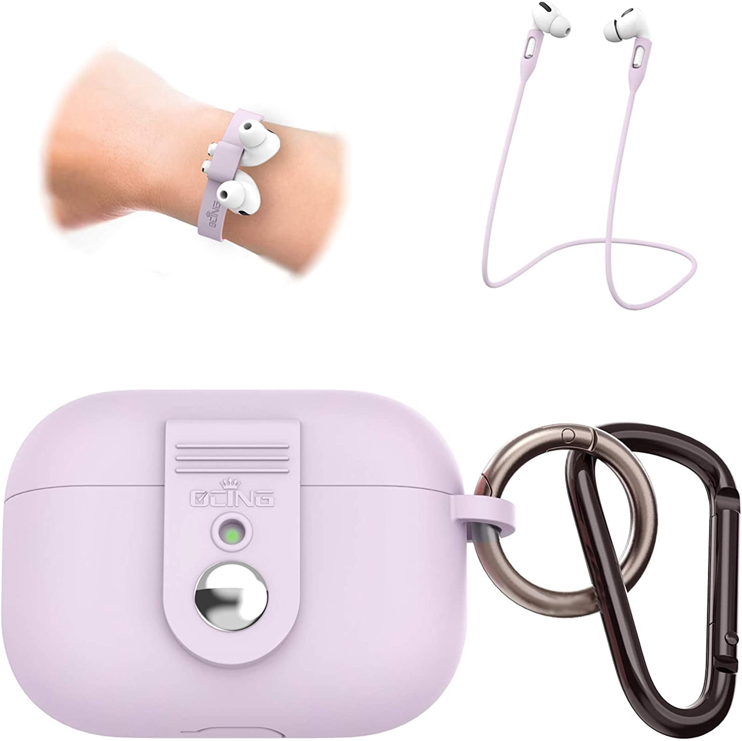 OCING 5 in One New Airpods Pro Case Be Safer (Upgraded in Oct.  2020)，Silicone Protective Case with Neck Strap and Sport | Walmart Canada