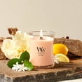 thumbnail image 2 of WoodWick Yuzu Blooms Medium Hourglass Candle, 2 of 8