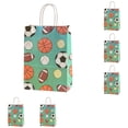 thumbnail image 2 of Flour Storage Bag Soccer Bags Paper Packaging with Handles Perfect for Sports Events and Celebrations Food Storage Bag Kitchen Organizer Bag Reusable Storage Pouch Pantry Bag, 2 of 5