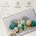 thumbnail image 6 of Elephant Stock Beach Concept Spa Wall Art - Horizontal Canvas Wall Art - Spa Wall Decor - Wellness Canvas - Teal And Blue Decor - 36" x 24", 6 of 8