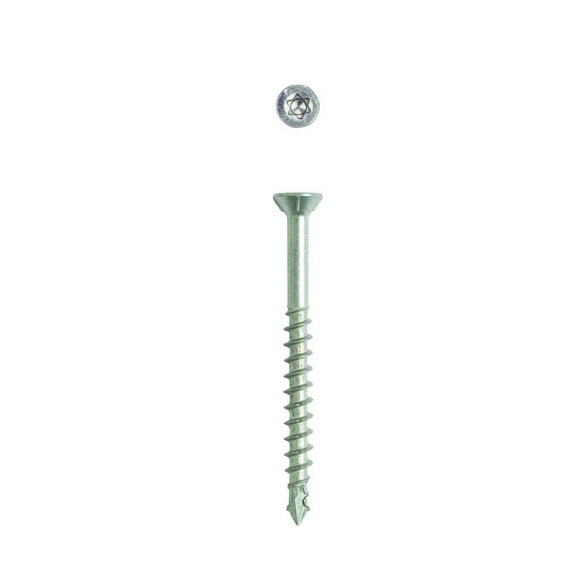 SPAX #6 x 1-1/2" Interior Trim Head Cabinet Wood Screws Torx T-Star Plus Pack of 5/1575 Total /315 EA Pack Bit Included MDF Hardwood Flush Finish
