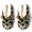 Cheetah Bang, variant on OoohGeez Kids Funny Animal Slipper Socks, ZZ Zebra, Fuzzy House Non-Slip Grip Socks