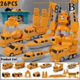 thumbnail image 4 of SHANGYU Magnetic Transform Engineering Car Assembled Toys with Storage Box, Construction Vehicles Magnetic Blocks, DIY Assembled Educational Creativity Puzzle Robot Building Blocks Toy, 4 of 8