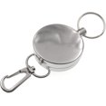 thumbnail image 4 of 3 X Retractable Keychain With Belt Clip And Steel Reel Chain, Retractable Badge Holder Clip, Key Holder Clip Holder Banban, 4 of 5