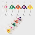 thumbnail image 3 of 5pcs Lure Spin Spoon Twisters Spinner Lure Reflective artificial bait with Box, 3 of 11