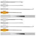 thumbnail image 2 of Juego de 2 agujas para cebo de pesca, mango de herramienta, arpón, aguja de cierre, Kit de aguja de perforación, 2 of 5