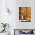 thumbnail image 4 of Acheng Bees Honey Minimalist Boho Art Design  Canvas Wall Art Prints Pictures Gifts Artwork Framed For Kitchen Living Room Bathroom Wall Home Decor Ready to Hang 16x20 in, 4 of 5