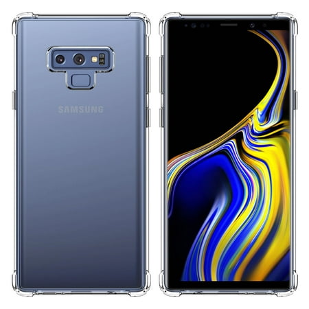 Samsung Galaxy Note 9 Case, Shockproof and Scratch Resistant Case for Samsung Galaxy Note 9 by Cellet - Transparent