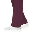 thumbnail image 5 of MED COUTURE Women's Sporty Stylish Stretchy Maternity Pants, Color: Wine, Size: S Petite (8727P-WINE-S), 5 of 5