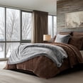 thumbnail image 2 of EVERGRACELuxury Soft Faux Chinchilla Fur Throw Blanket for Couch, Warm Thick Heavy Winter Throw Blanket 1220GSM for Bed, Fluffy Cozy Mink Blanket with Reversible Velvet, Onyx Mink, 60"x80", 2 of 8