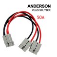 thumbnail image 3 of 50 Amp Anderson Plug Connector Double Y Adaptor 6mm Automotive Cable 6MM, 3 of 9