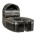 thumbnail image 4 of 3 Soportes Para Secador De Pelo, Soporte Giratorio Para Secador De Pelo Para Baño, Puerta De Hotel, Negro Transparente, 4 of 8