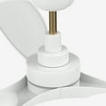 thumbnail image 5 of 52" DC Motor Smart Ceiling Fan with Remote No Light for Bedroom Living Room White and Gold, 5 of 5