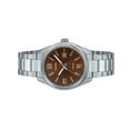 thumbnail image 3 of Casio Standard Analog Stainless Steel Brown Dial Quartz LTP-1302DD-5AV Women's Watch, 3 of 3