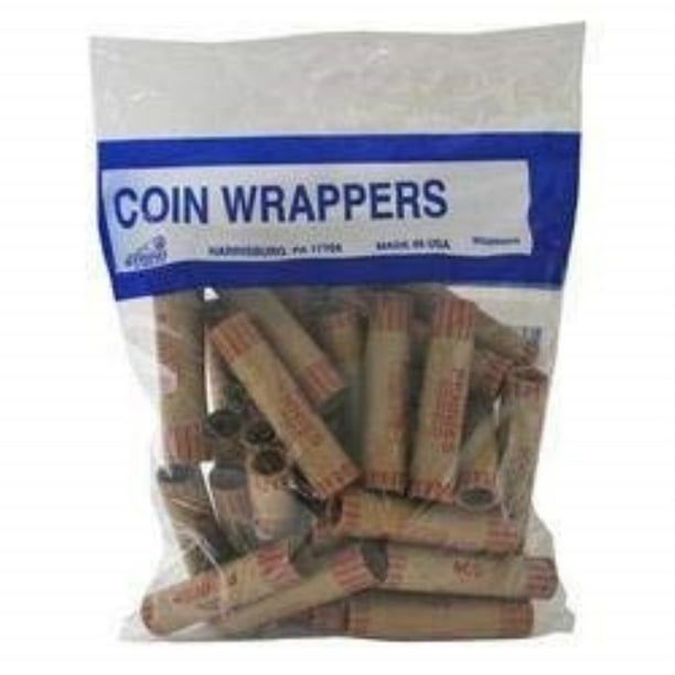 crimped penny coin wrappers 36 count