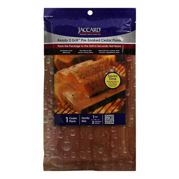 Jaccard Ready 2 Grill Cedar Planks, Large, Per 1